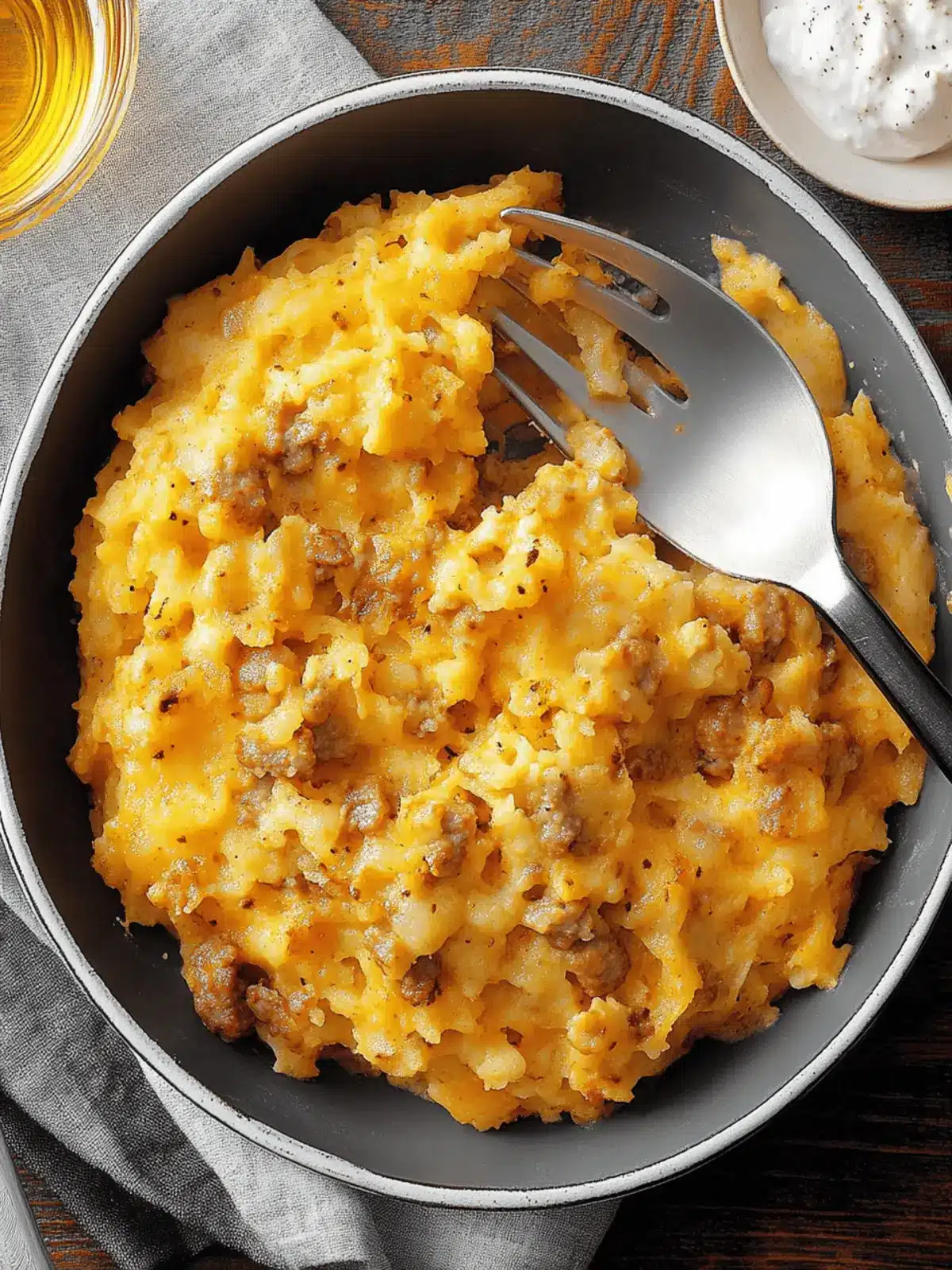 Savor Comfort with Spicy Sausage Hash Browns Delight 4 Spicy Sausage Hash Browns