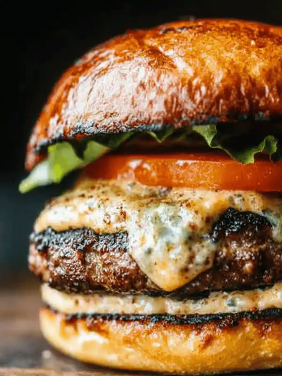 Rapscallion Burger with Pimento Cheese