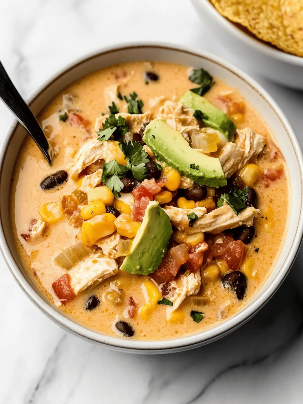 Easy Chicken Taco Soup
