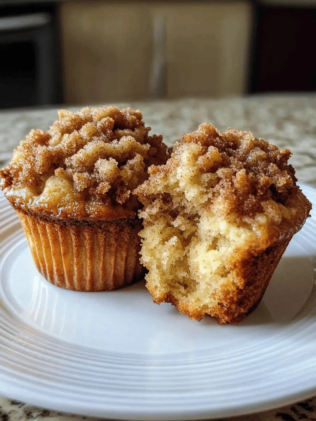 Apple Cinnamon Streusel Muffins