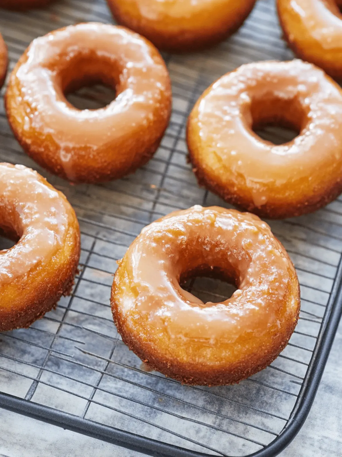Magical Glazed Pumpkin Donuts You Can’t Resist! 4 Glazed Pumpkin Donuts