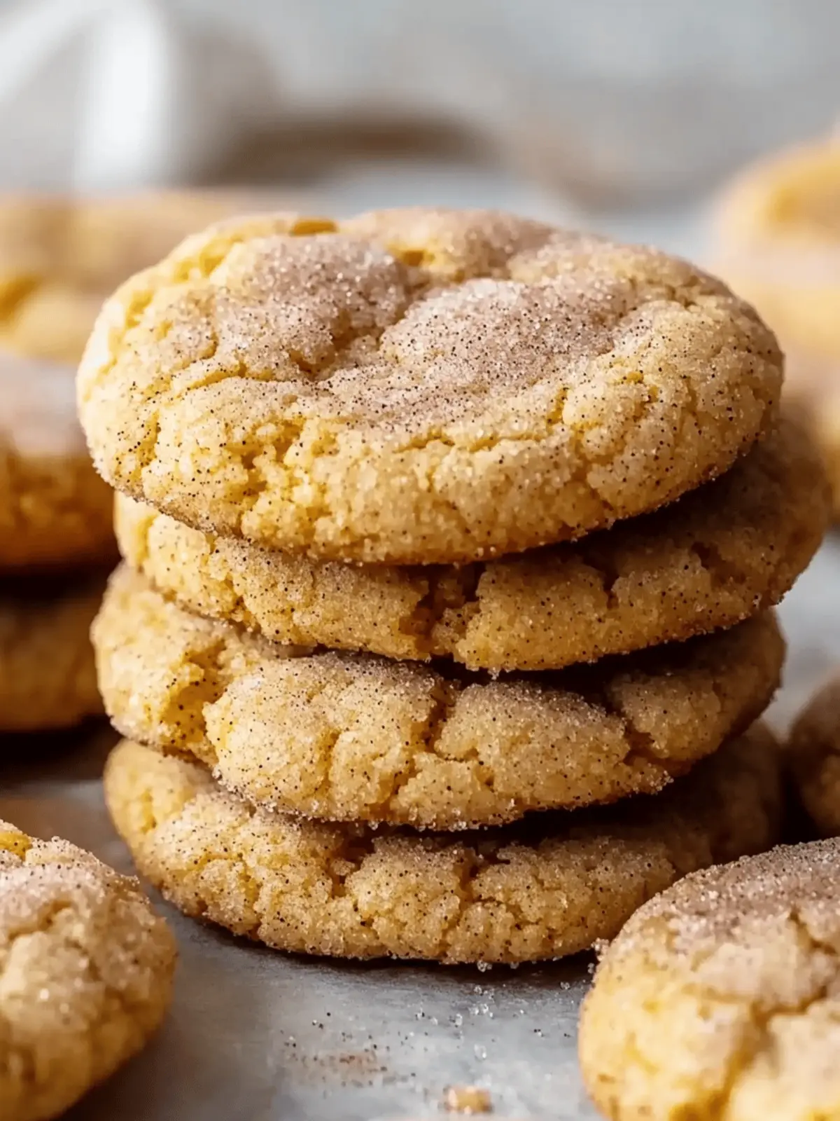 Chewy Pumpkin Snickerdoodle Cookies