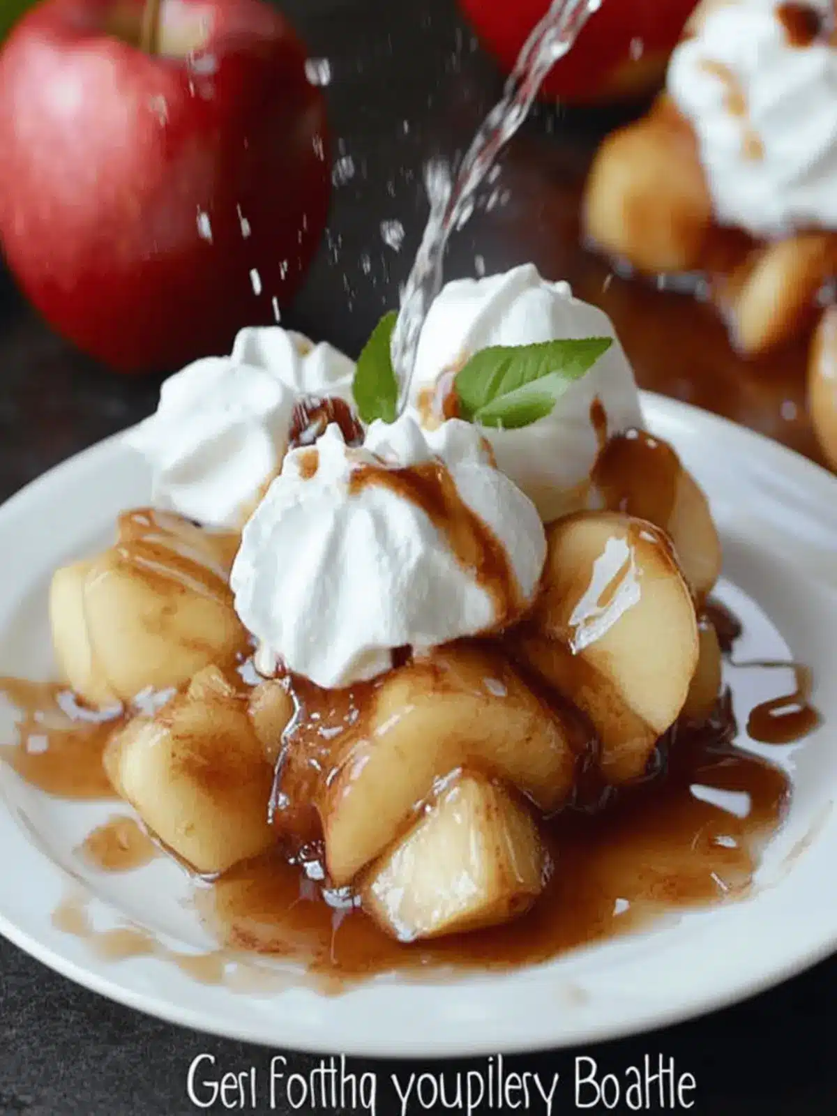 Irresistible Bloomin' Apples with Gooey Caramel Delight 3 Bloomin’ Apples