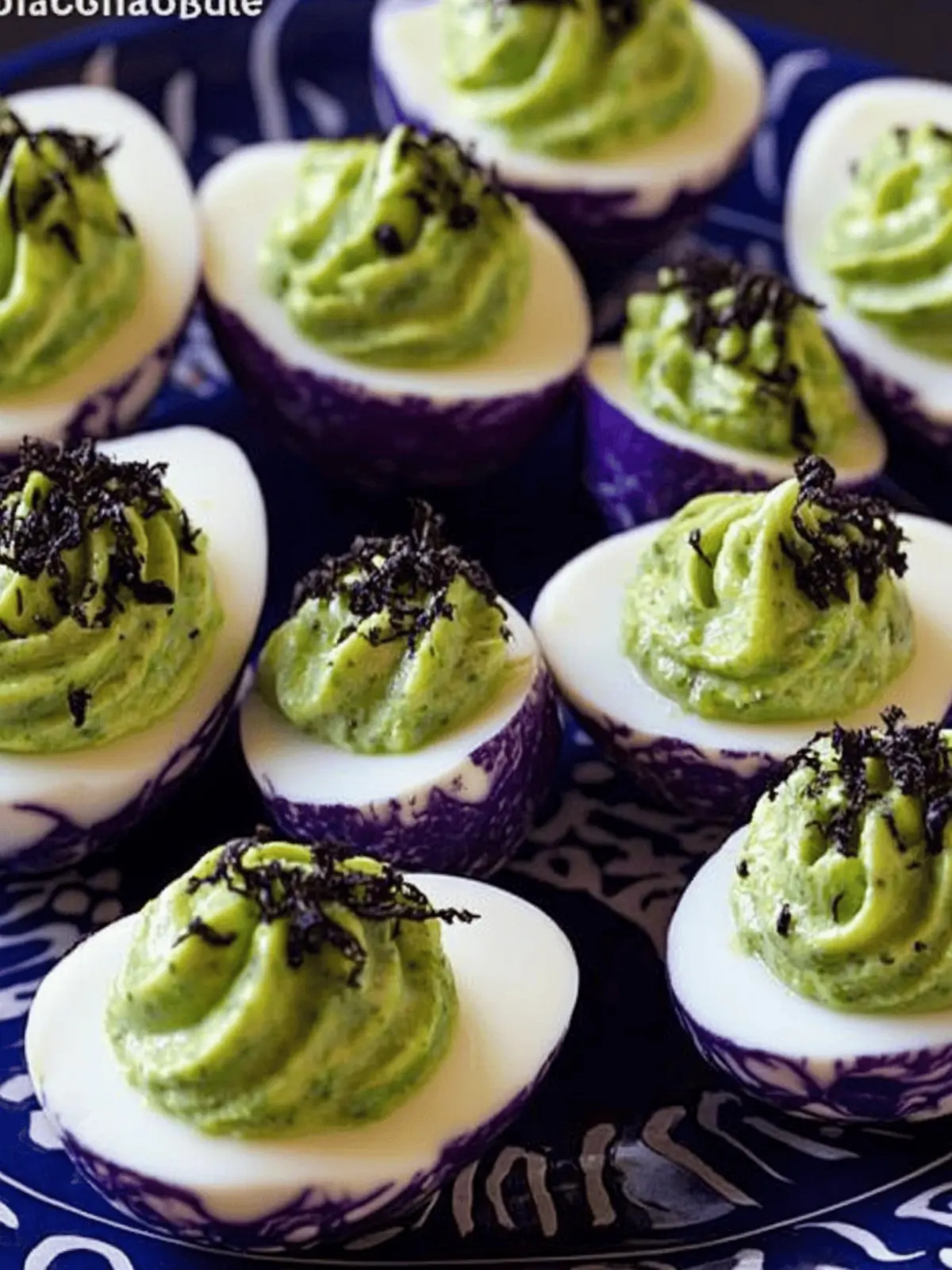 Deliciously Rotten Deviled Eggs