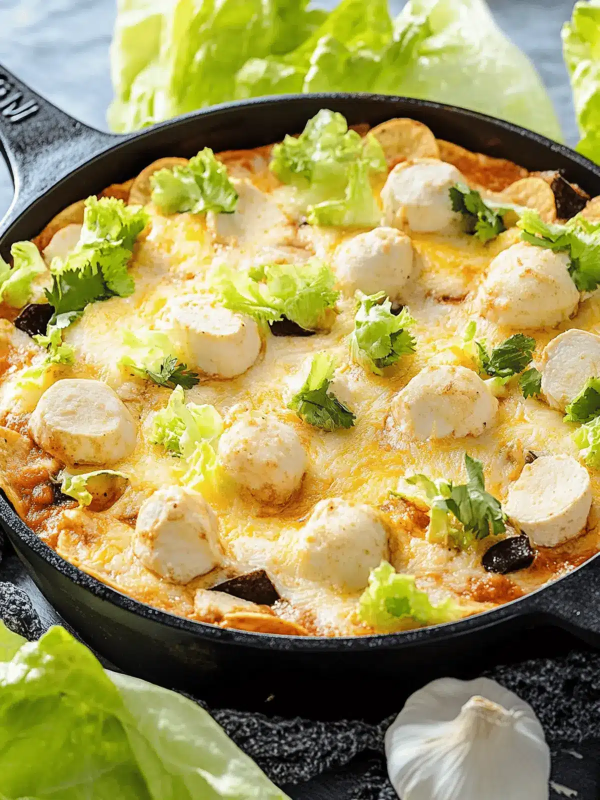 Graveyard Chicken Enchilada Dip