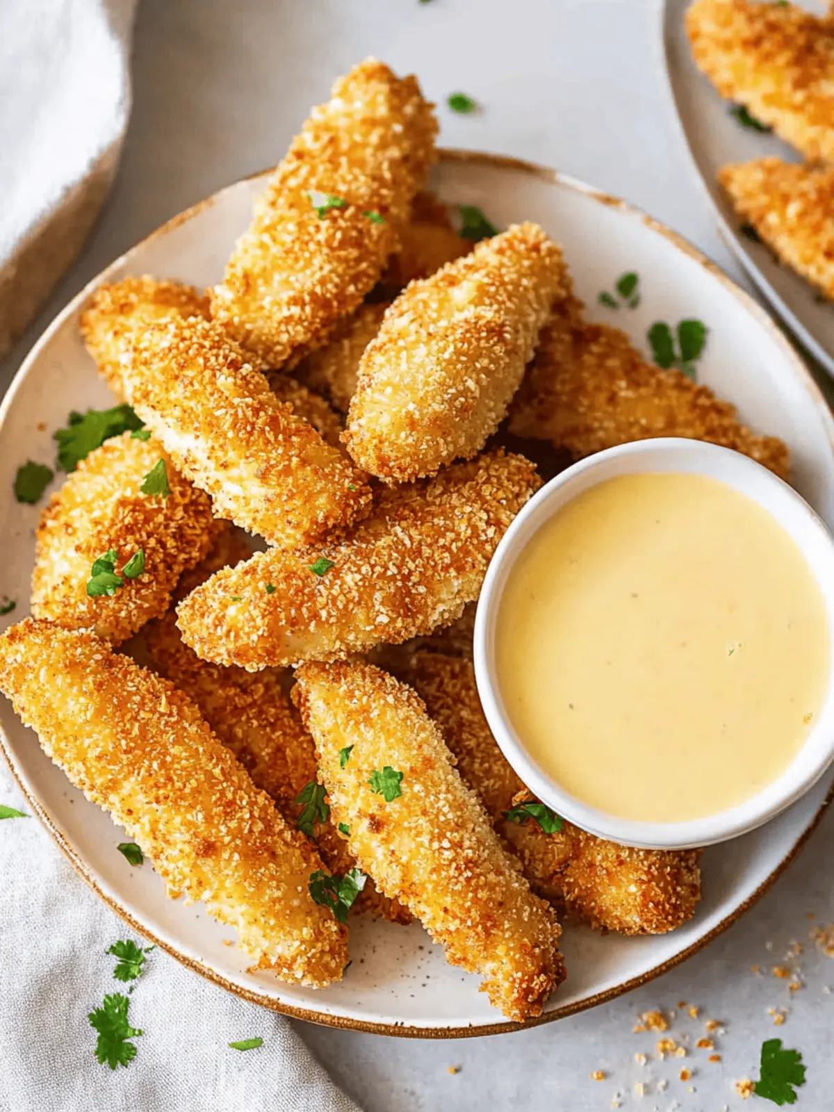 Crispy Baked Chicken Tenders
