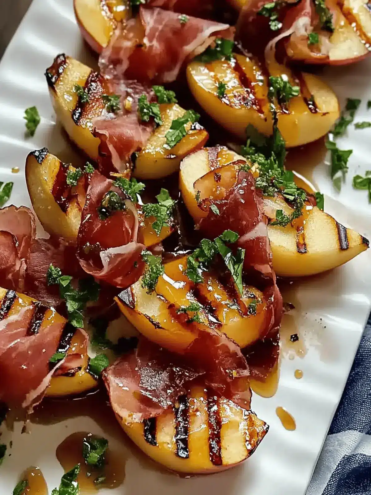 Grilled Apples with Prosciutto and Honey for a Sweet Savory Treat 5 Grilled Apples with Prosciutto and Honey (Sweet & Savory)