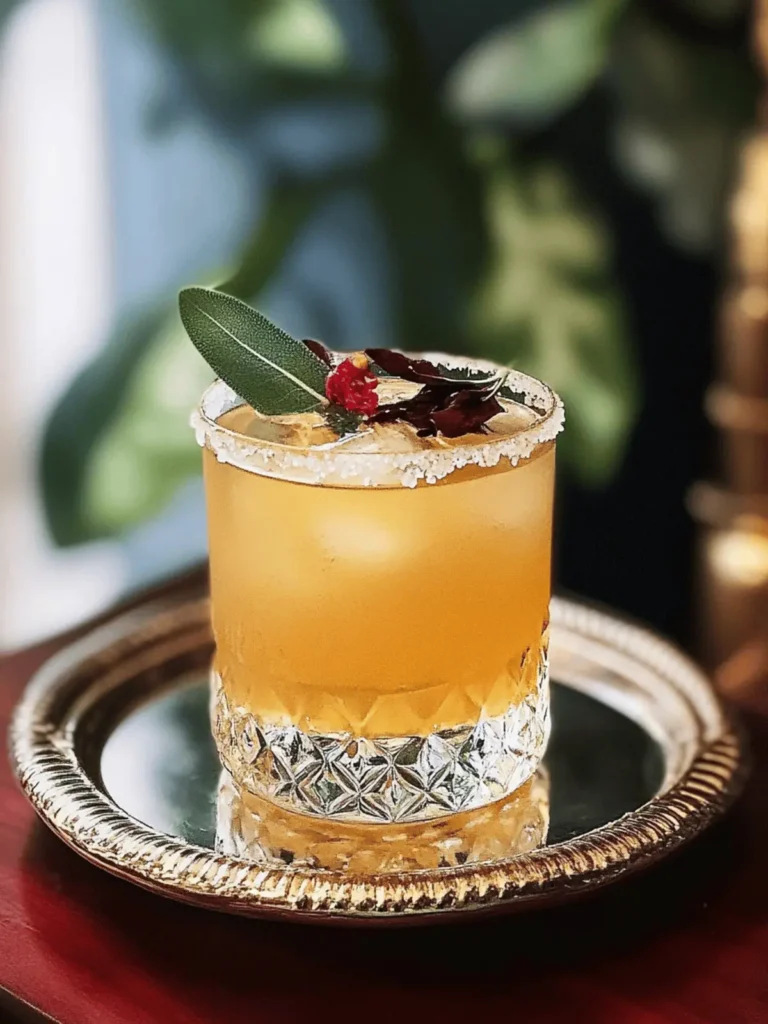 Brown Sugar Sage Ginger Paloma