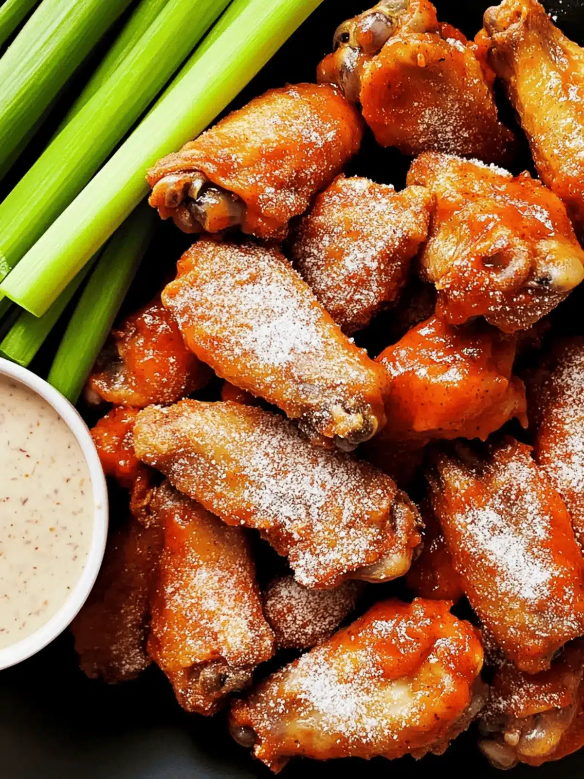 Ranch Wings & Buffalo Sauce