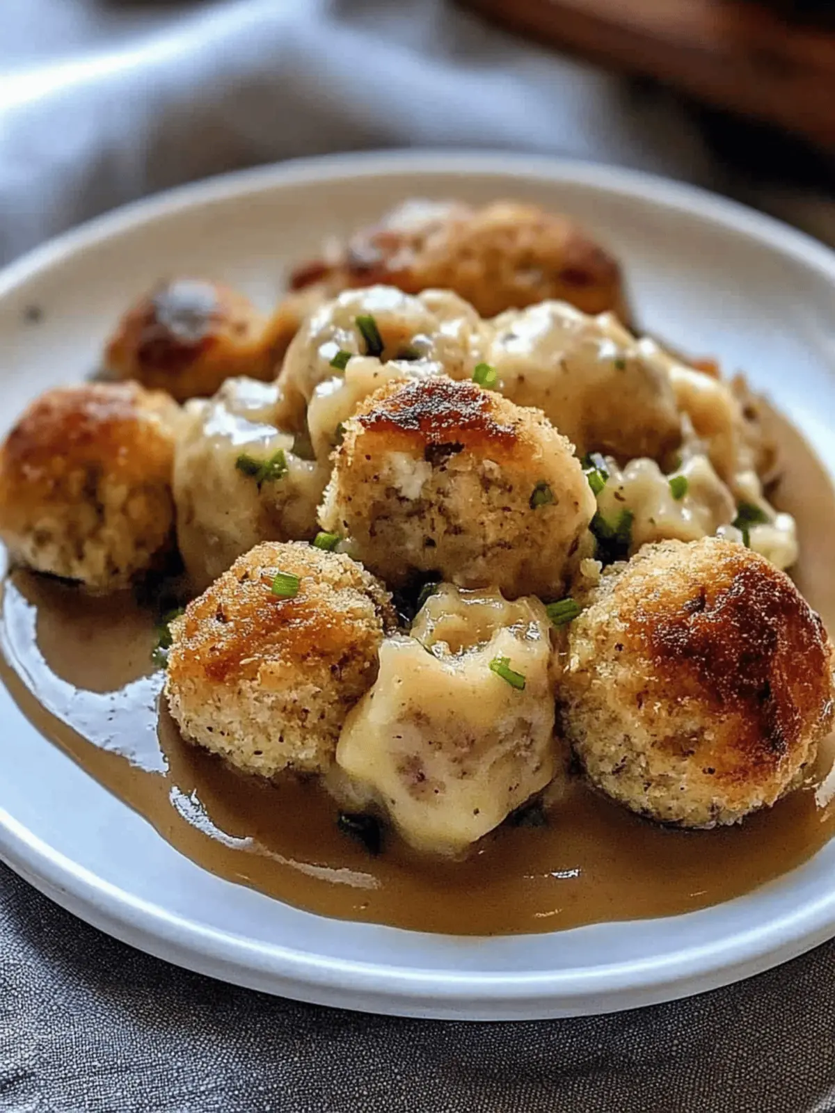 Turkey stuffing Balls