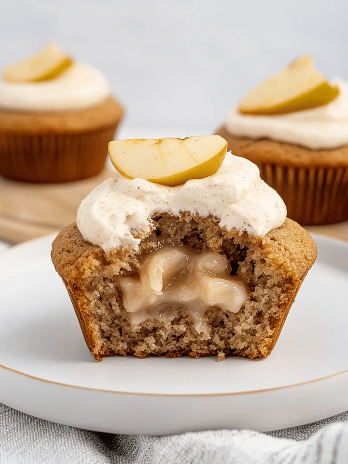 Apple Pie Cupcakes
