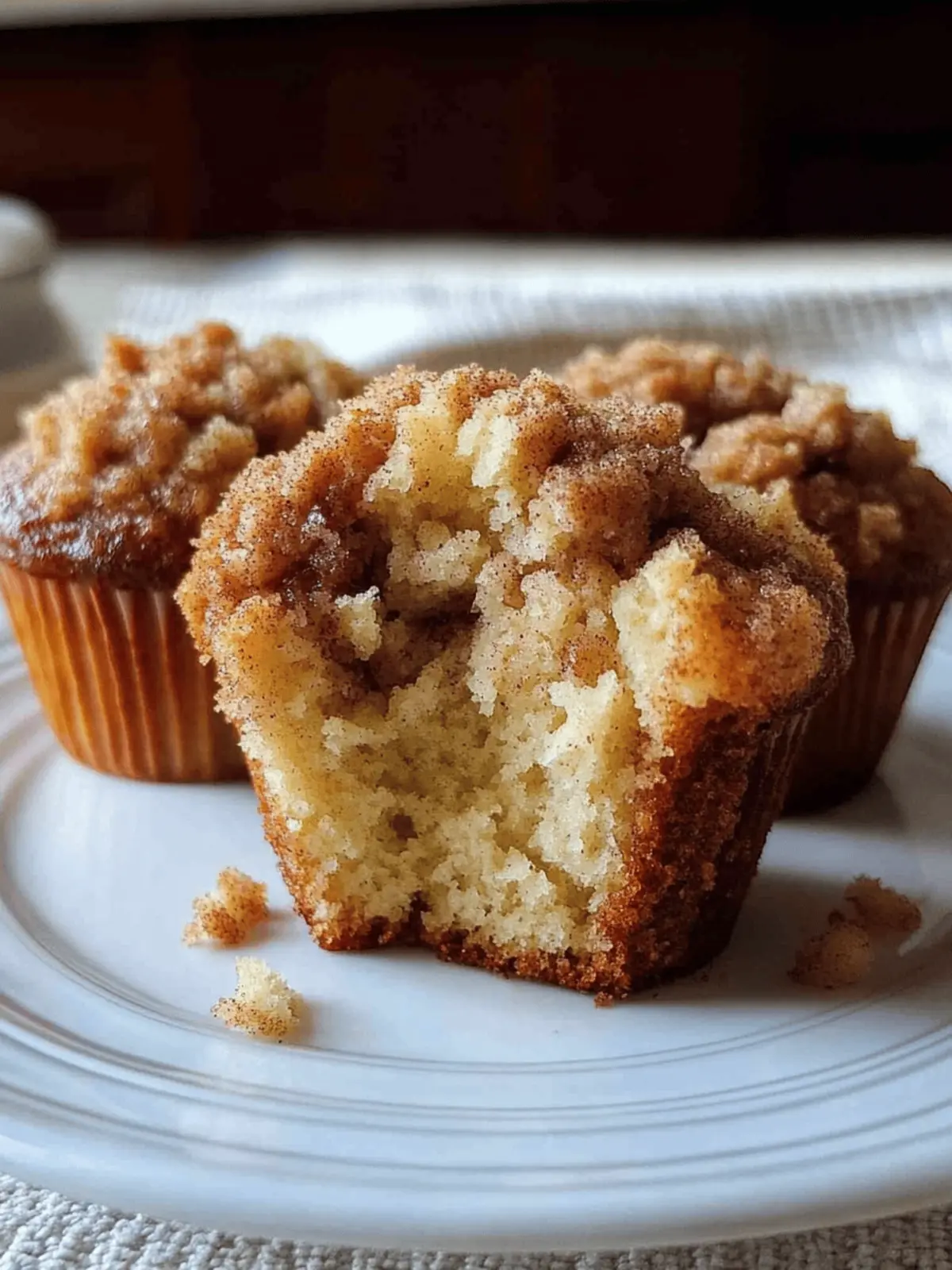 Apple Cinnamon Streusel Muffins