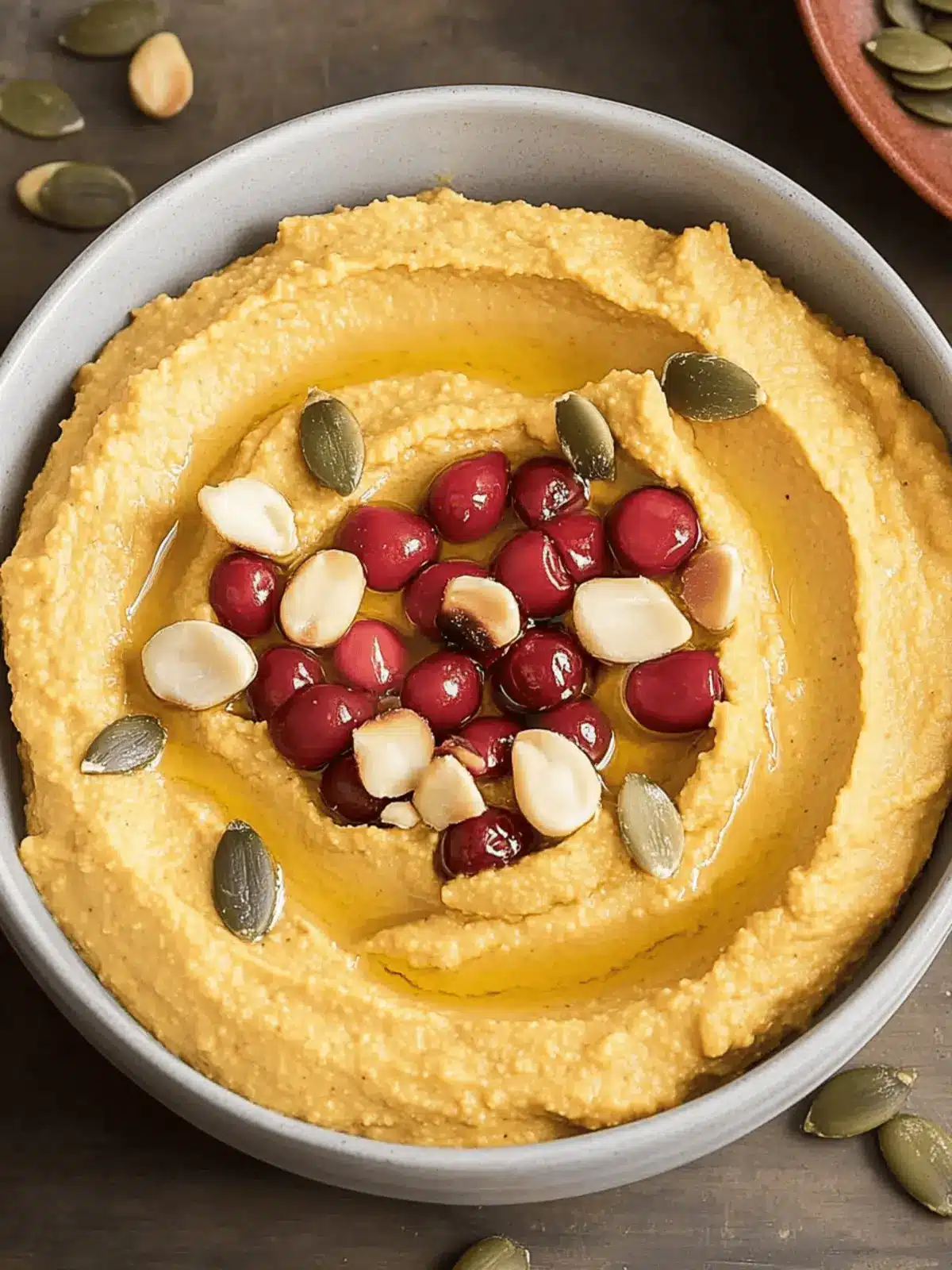 Pumpkin Hummus Bliss: A Cozy Fall Snack You’ll Love 2 Pumpkin Hummus