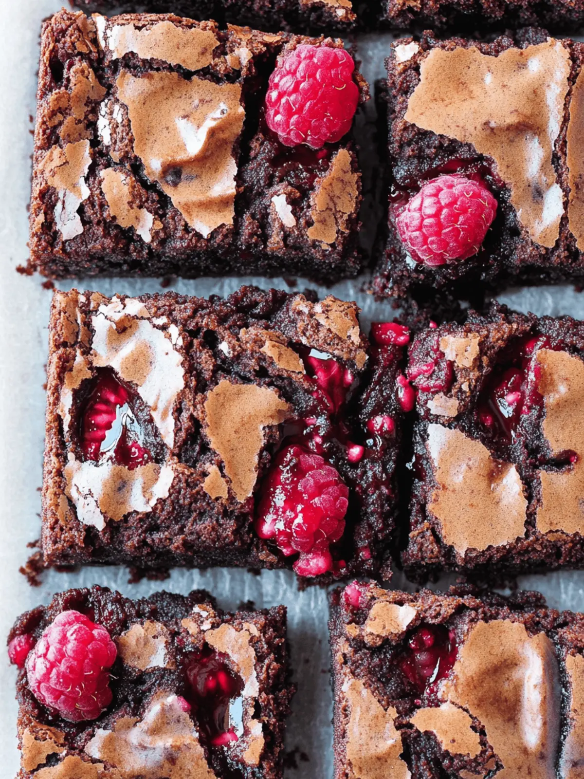 Raspberry Brownies