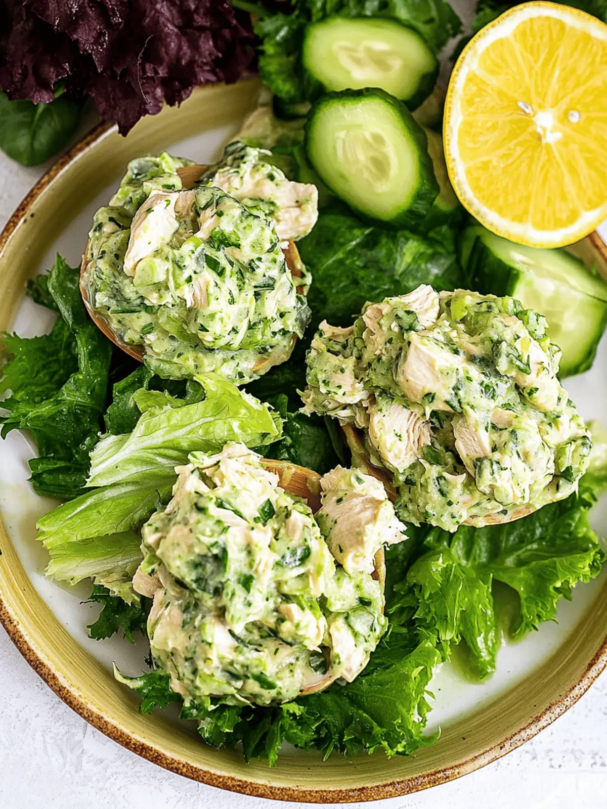 Green Goddess Chicken Salad