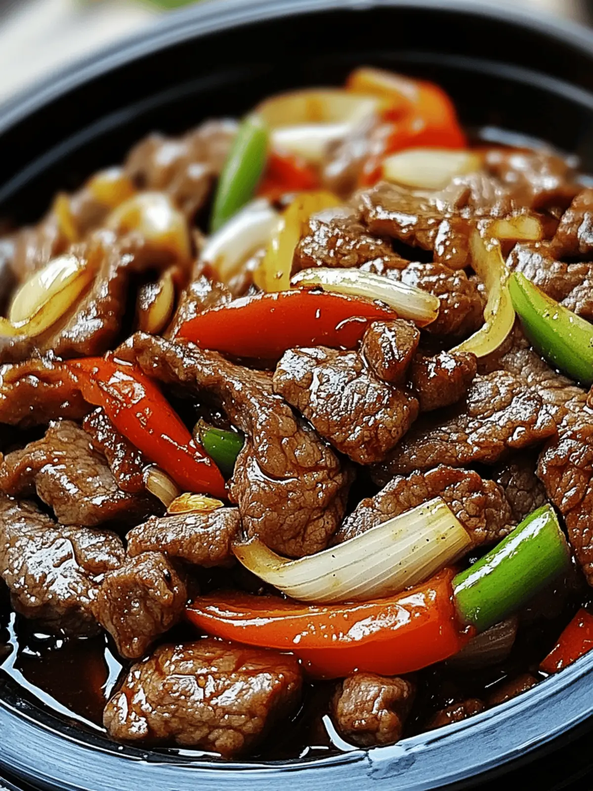 Quick Sizzling Chinese Pepper Steak with Onions in 30 Minutes 3 Sizzling Chinese Pepper Steak with Onions