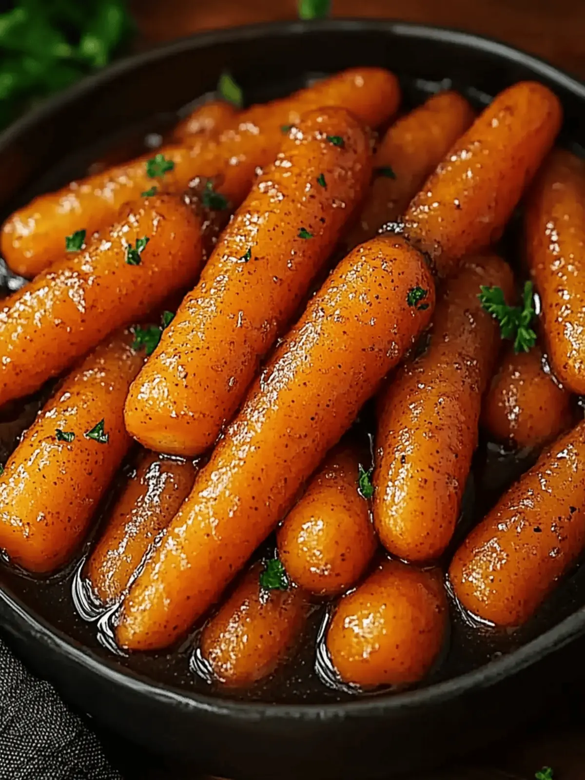 Brown Sugar Glazed Carrots