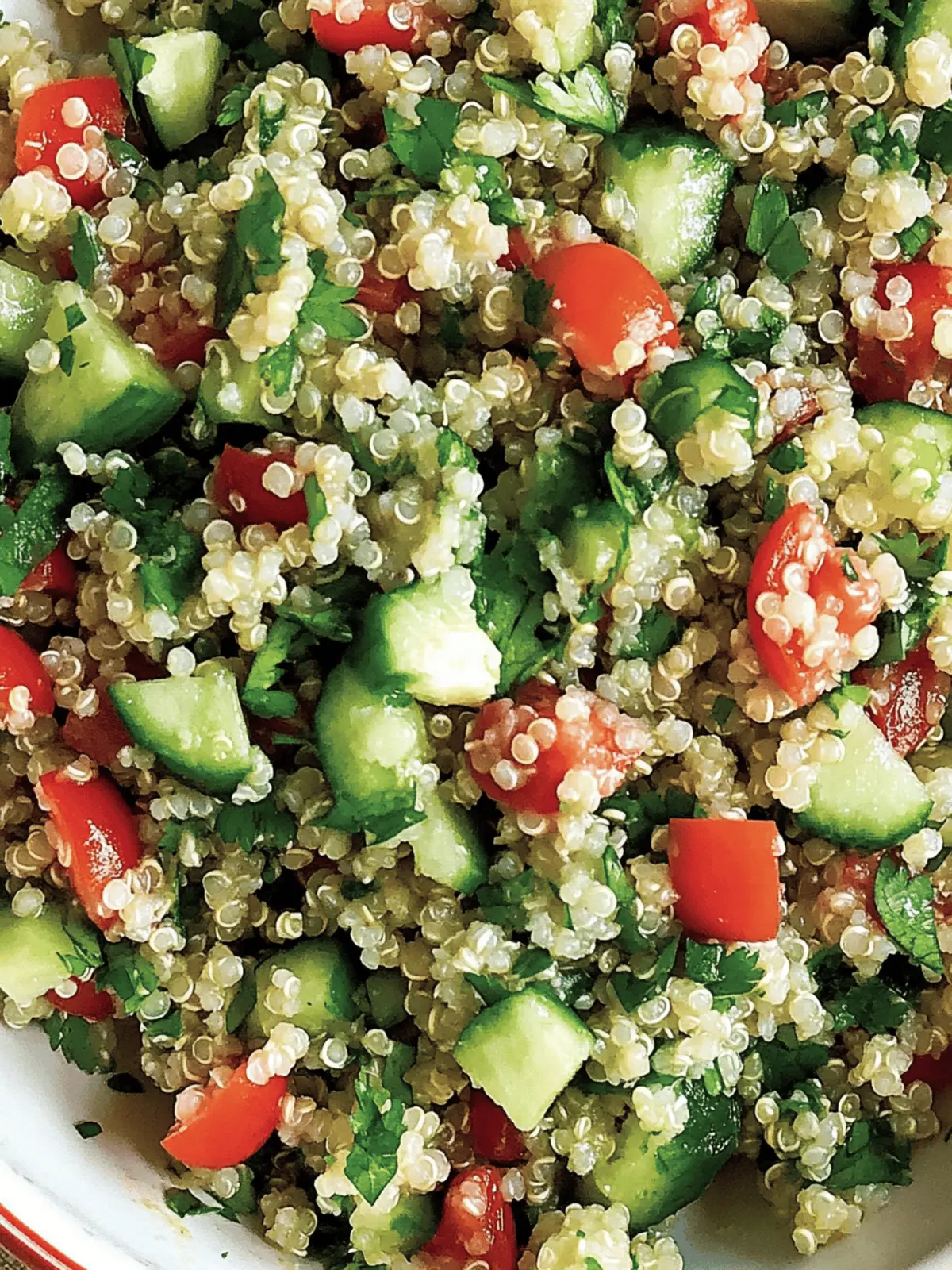 Quinoa Tabbouleh Bliss: A Zesty, Protein-Packed Delight 2 Quinoa Tabbouleh
