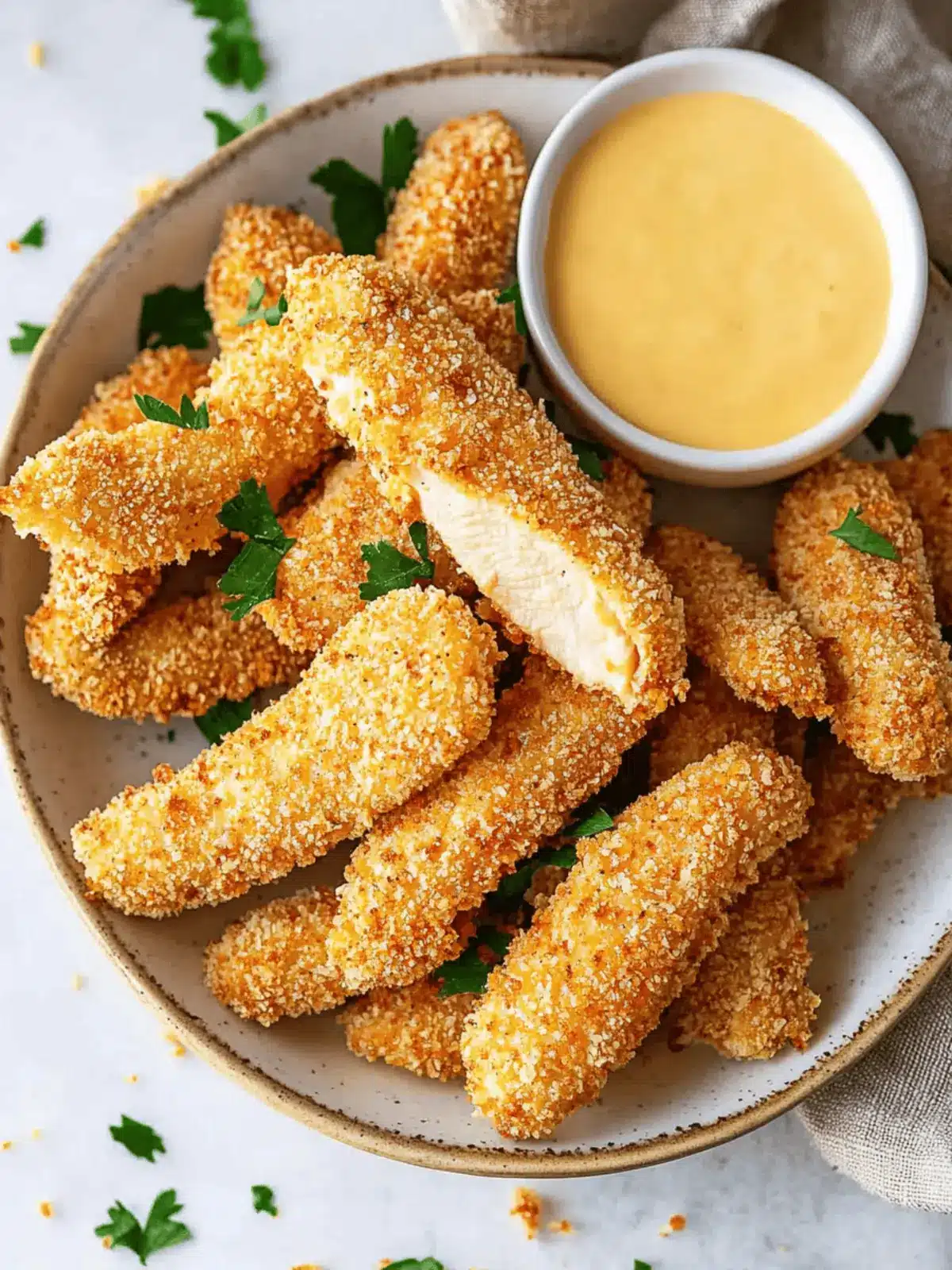 Crispy Baked Chicken Tenders
