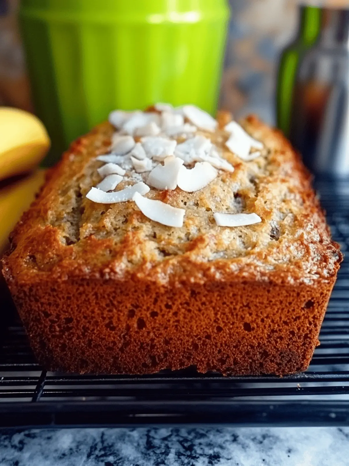 Coconut Banana Bread