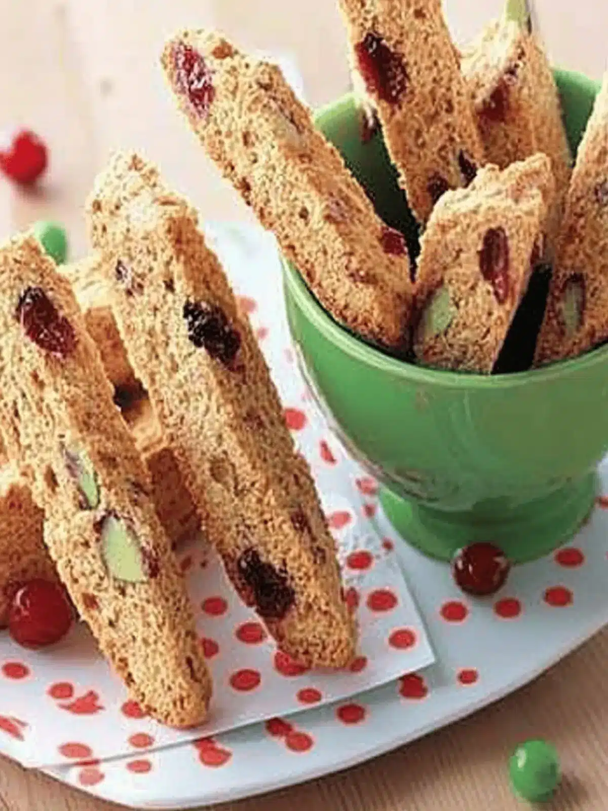 Almond Cherry Biscotti