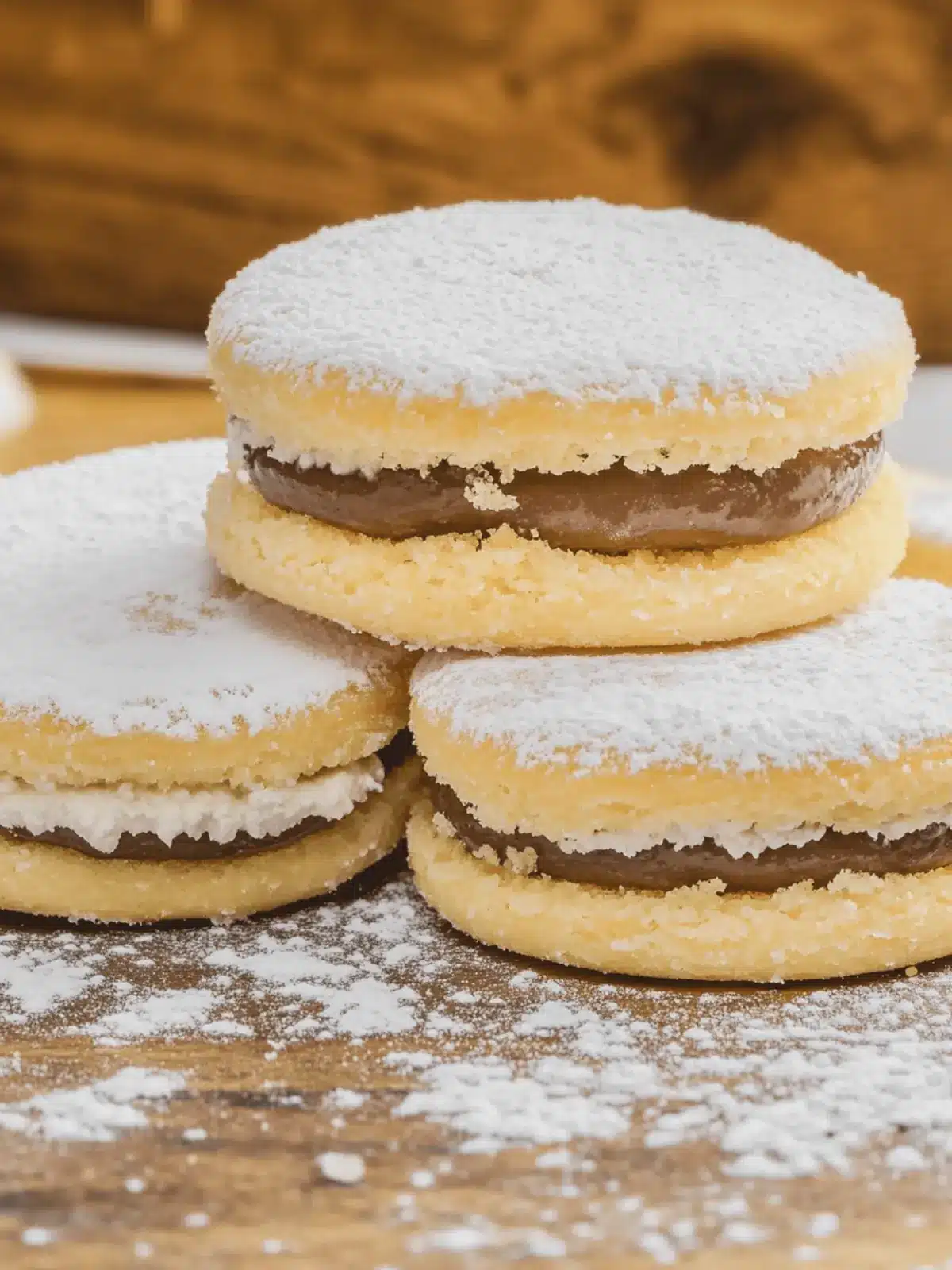 Traditional Cornstarch Alfajores: Melt-in-Your-Mouth Bliss 4 Traditional Cornstarch Alfajores