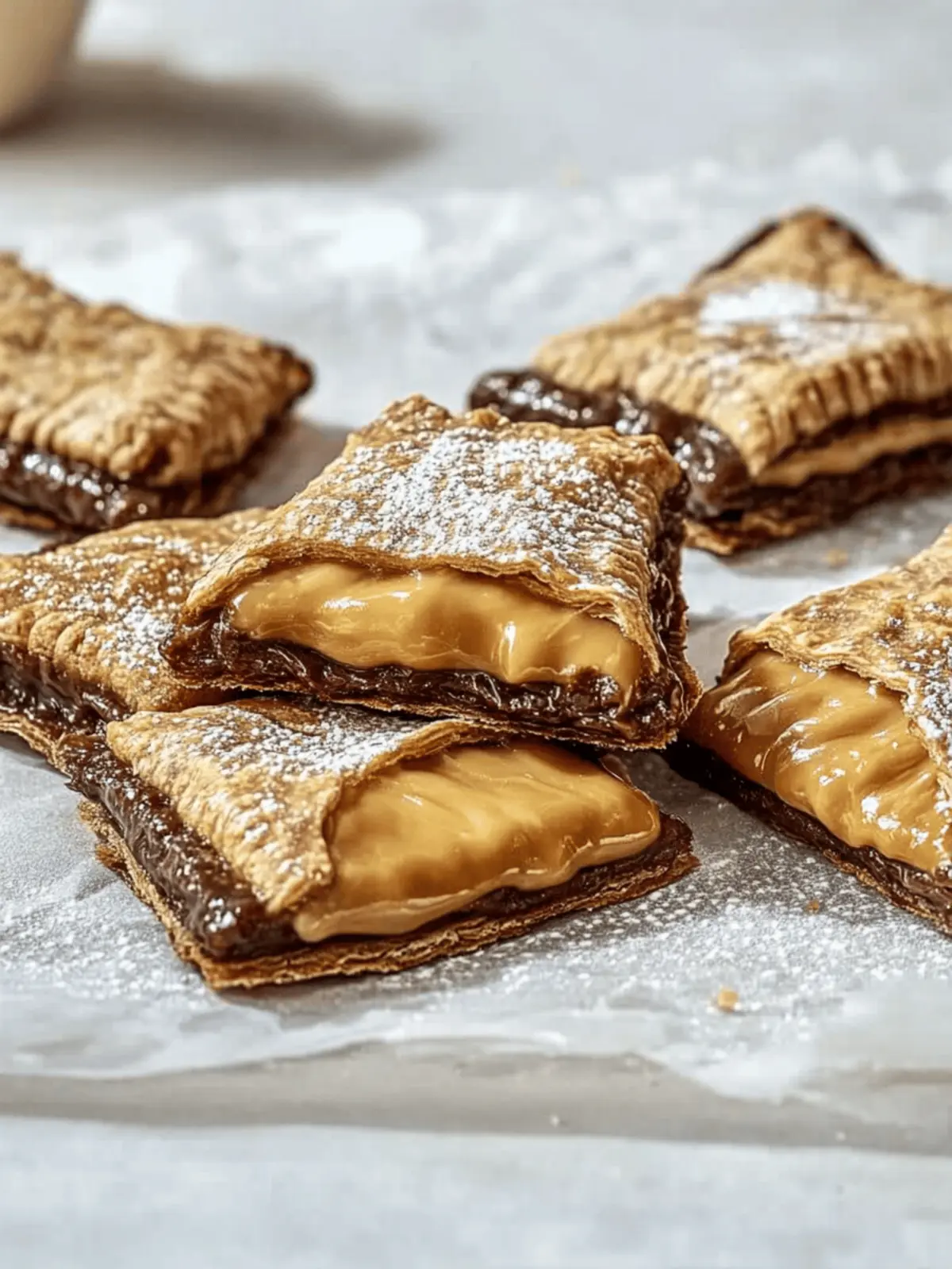 Dulce De Leche Pastry Pockets