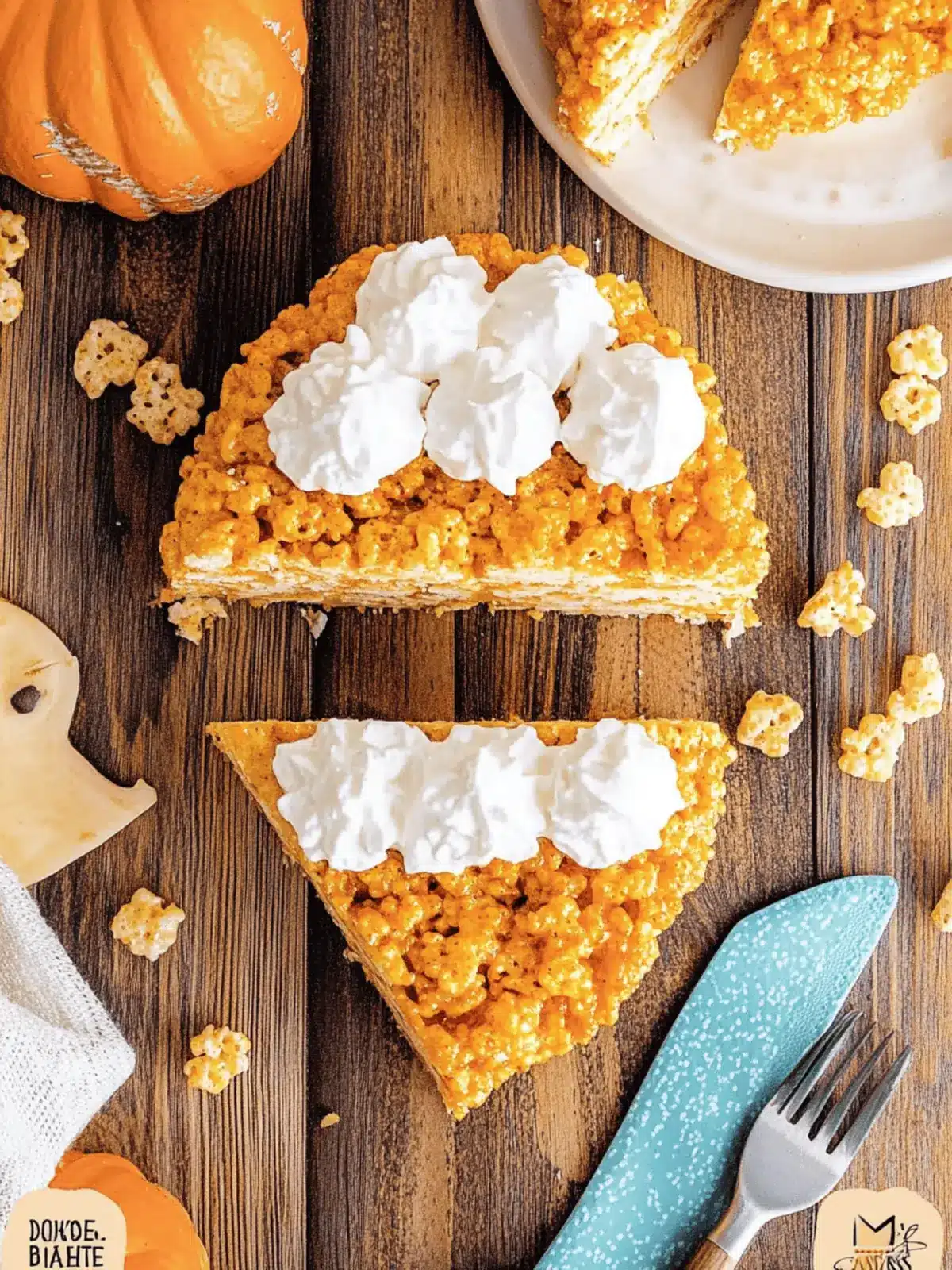 Pumpkin Pie Rice Krispies Treats that Wow Your Holiday Guests 3 Pumpkin Pie Rice Krispies Treats