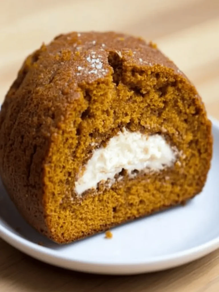 Pumpkin Bread Ring With Maple Cream Cheese Filling