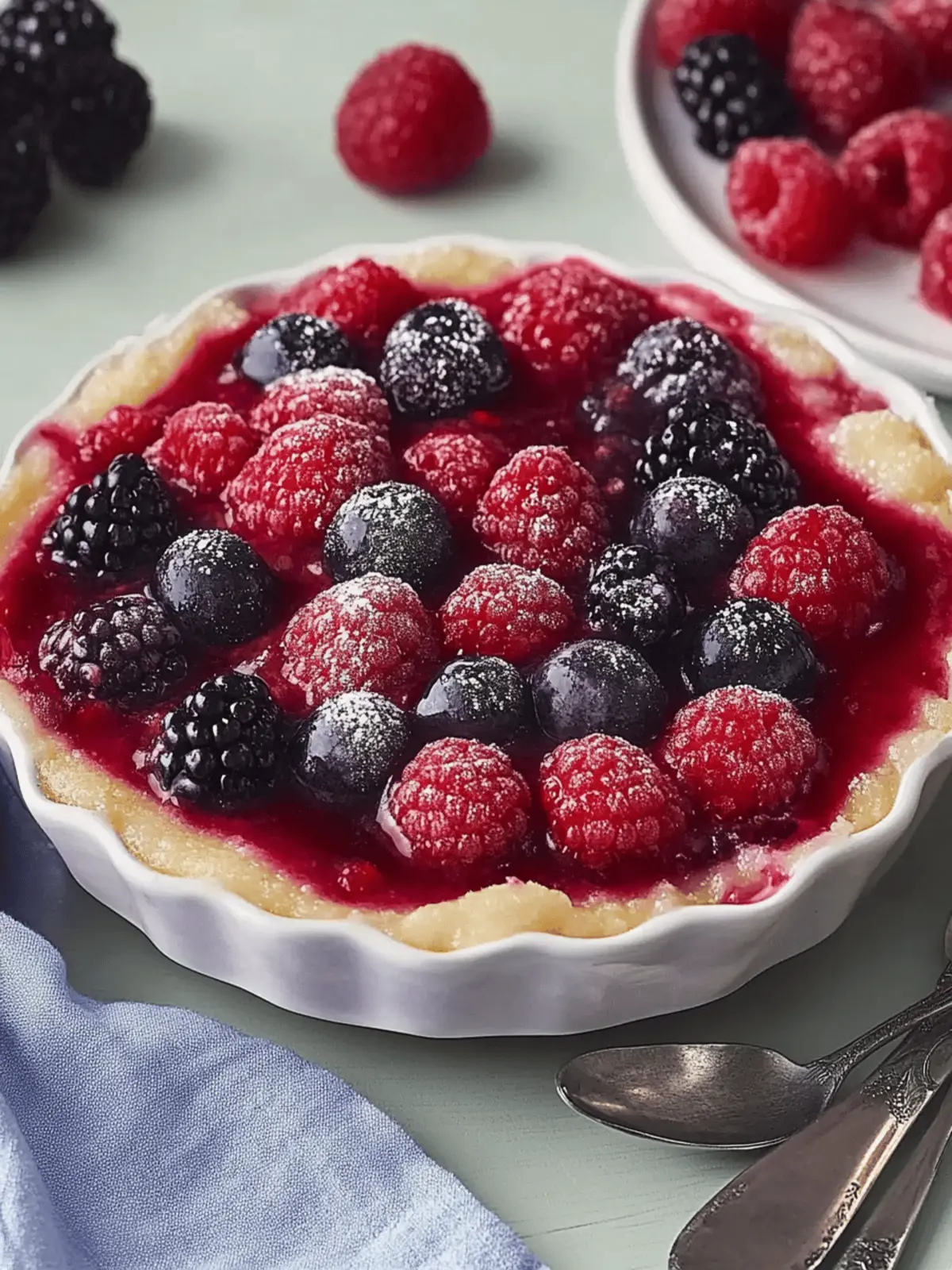 Simple Berry Pudding: Your Go-To Cozy Dessert Delight 2 Simple Berry Pudding