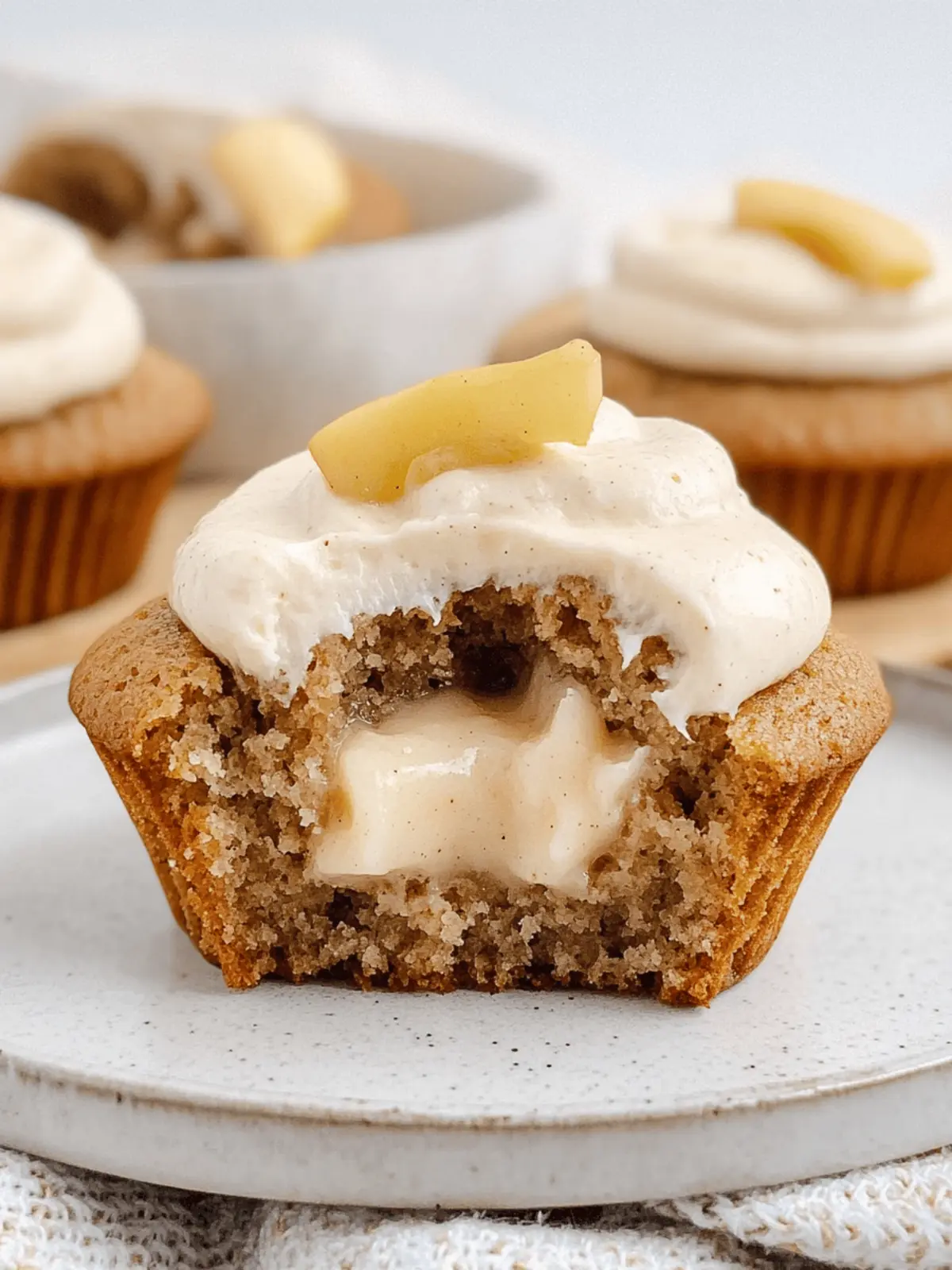 Apple Pie Cupcakes