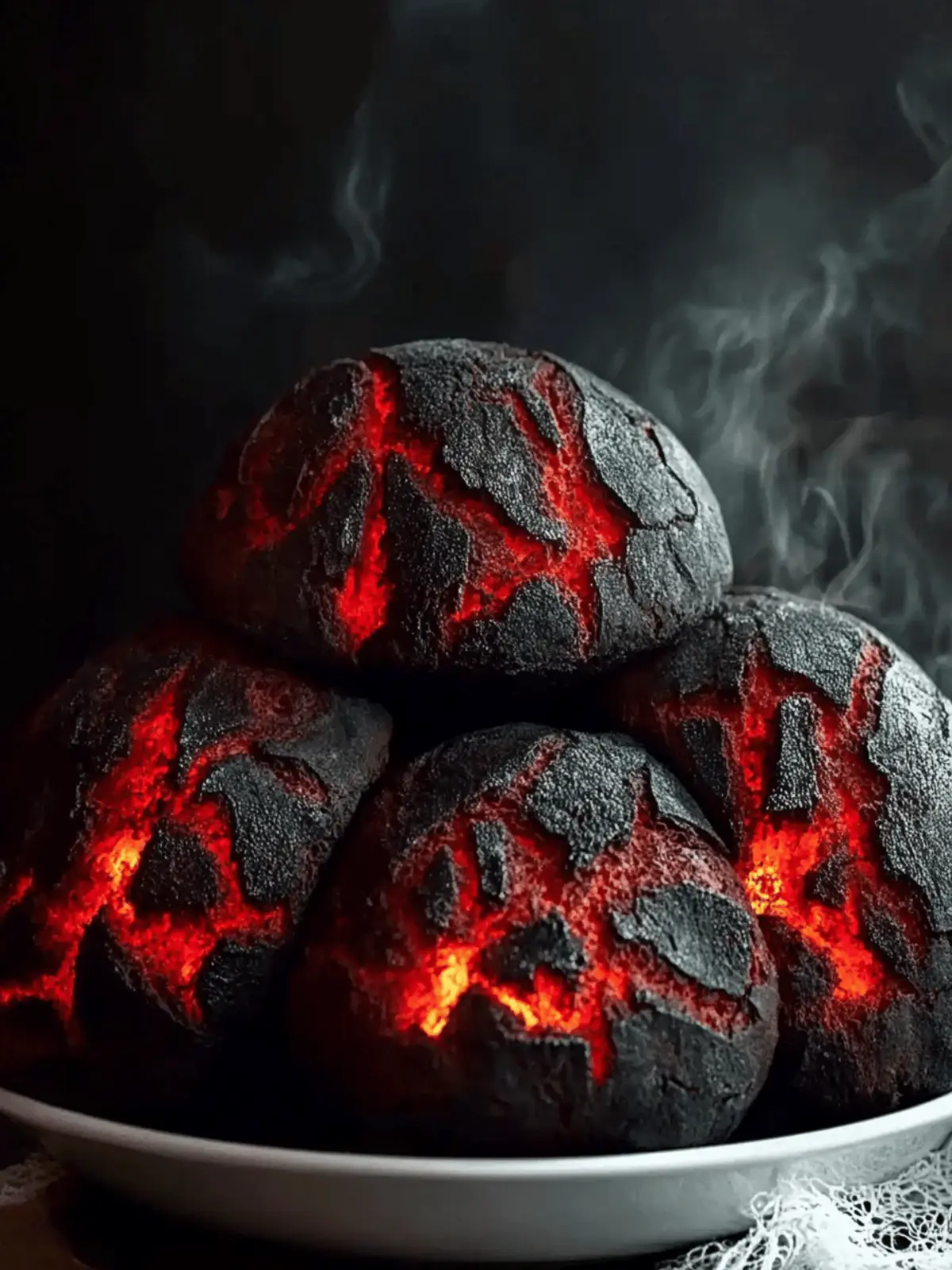 Easy Halloween Brimstone Bread
