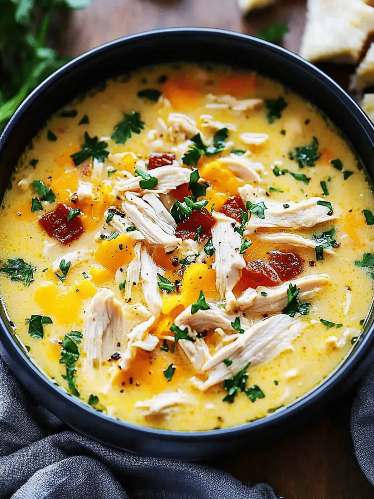 CRACK CHICKEN SOUP