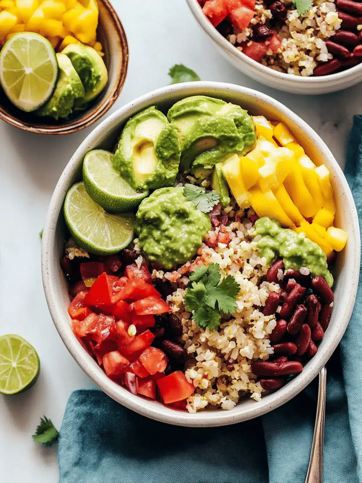 Cauliflower Rice Burrito Bowl
