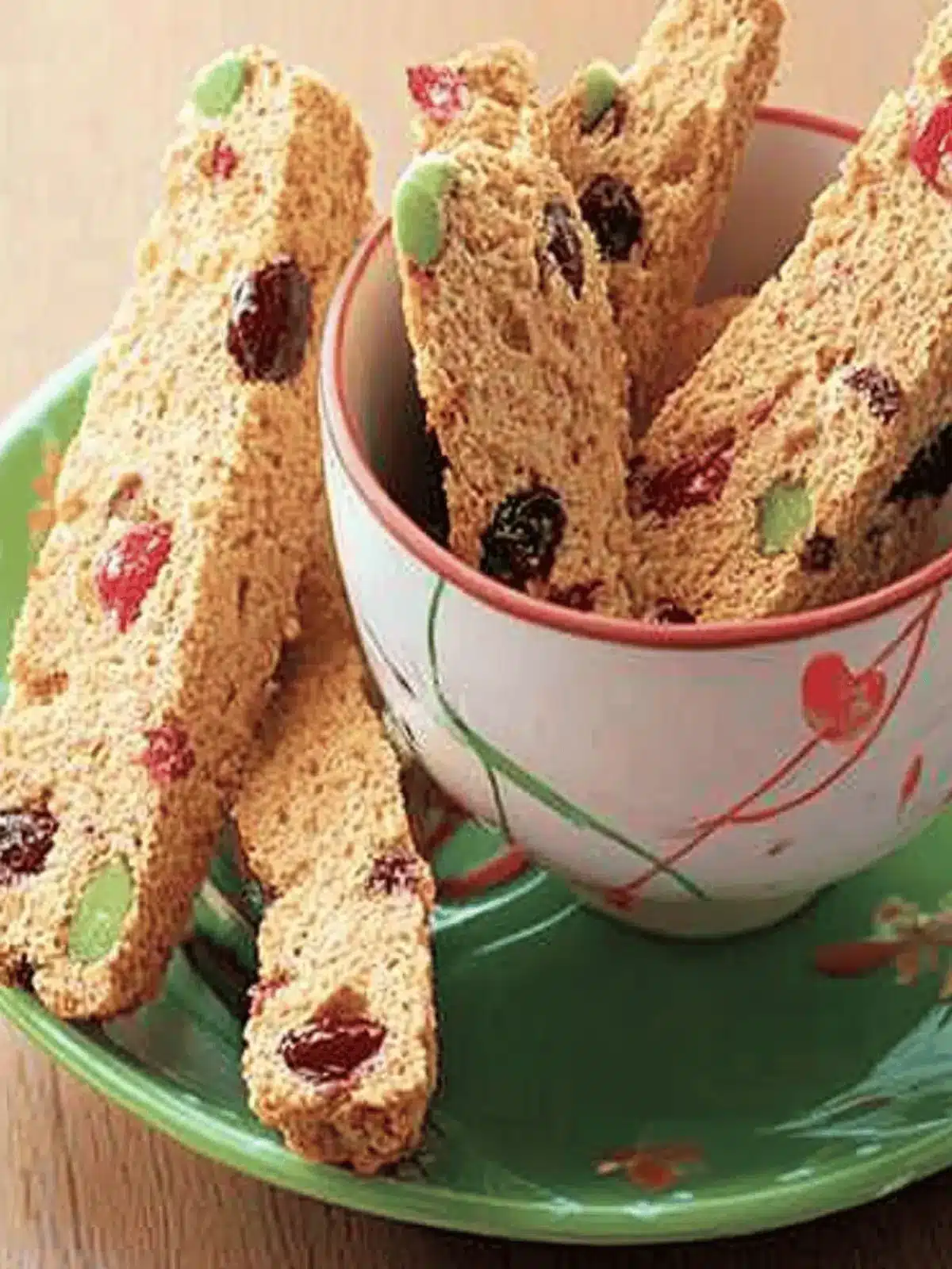 Almond Cherry Biscotti