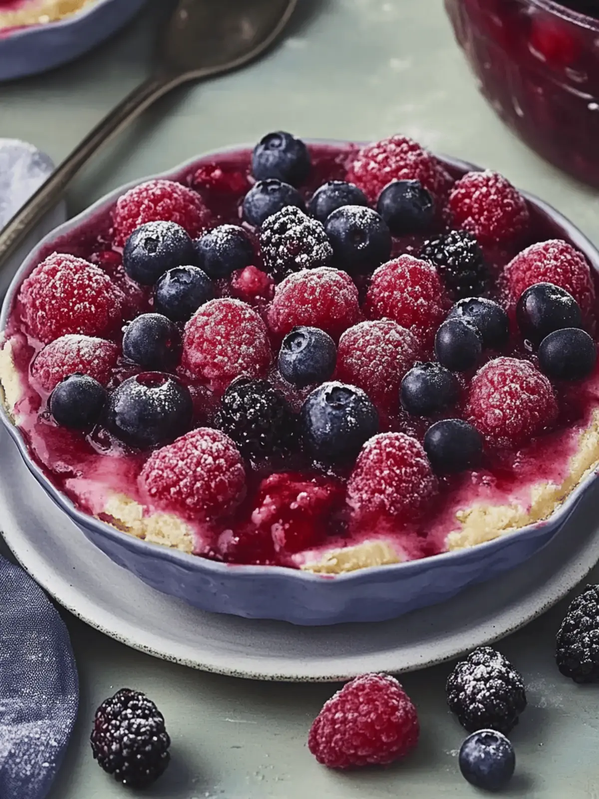 Simple Berry Pudding: Your Go-To Cozy Dessert Delight 4 Simple Berry Pudding