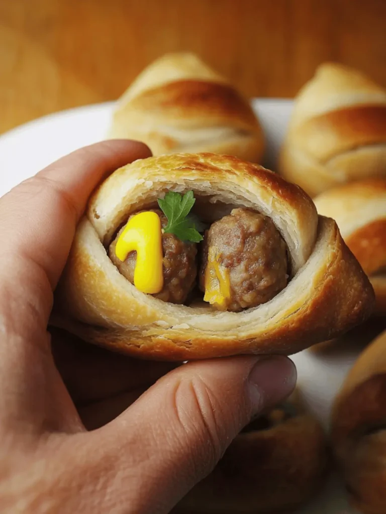 Meatball Mummies