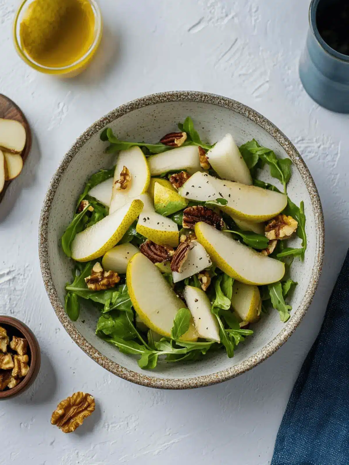 Pear and Walnut Salad: Refreshing Twist for Busy Days 3 Pear and Walnut Salad