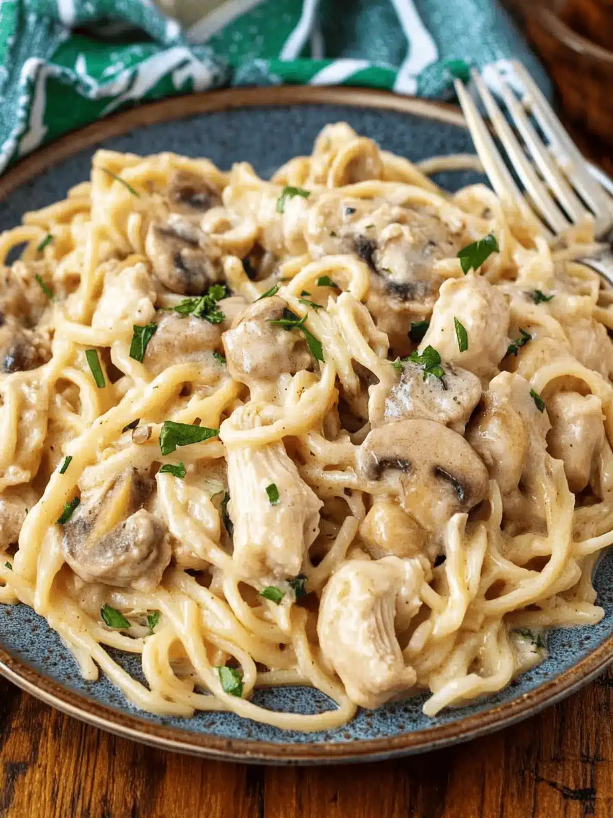 Chicken Tetrazzini