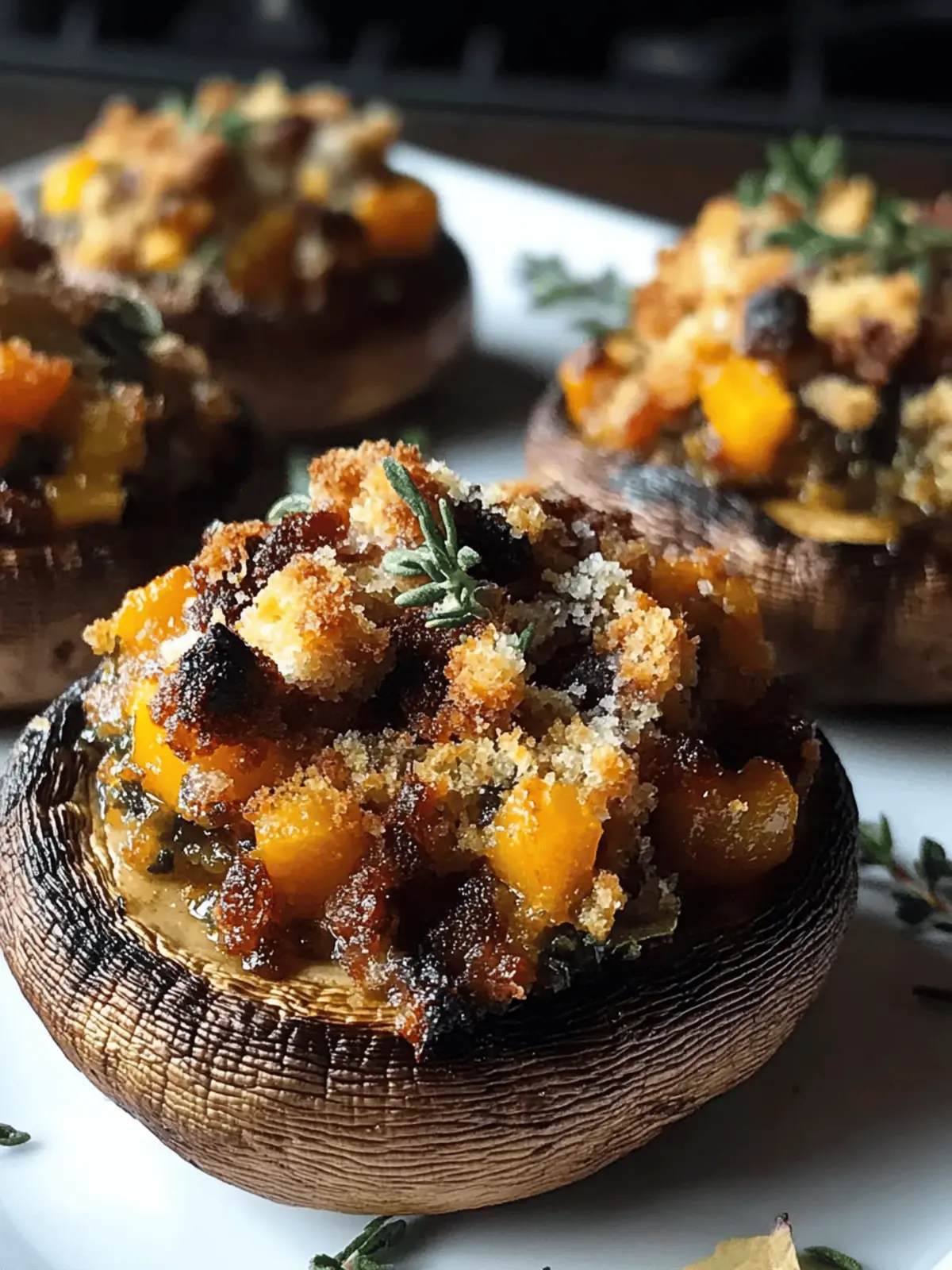 Savor the Season with Autumn Harvest Stuffed Portobello Mushrooms Recipe 2 Autumn Harvest Stuffed Portobello Mushrooms Recipe
