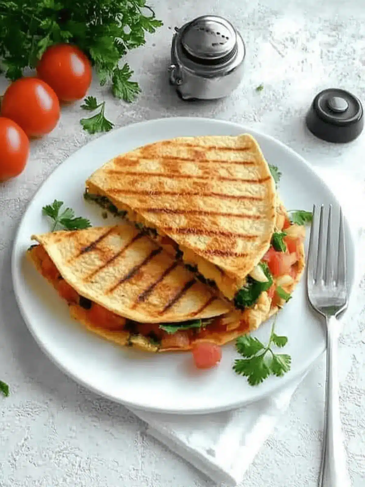 Lentil Quesadilla