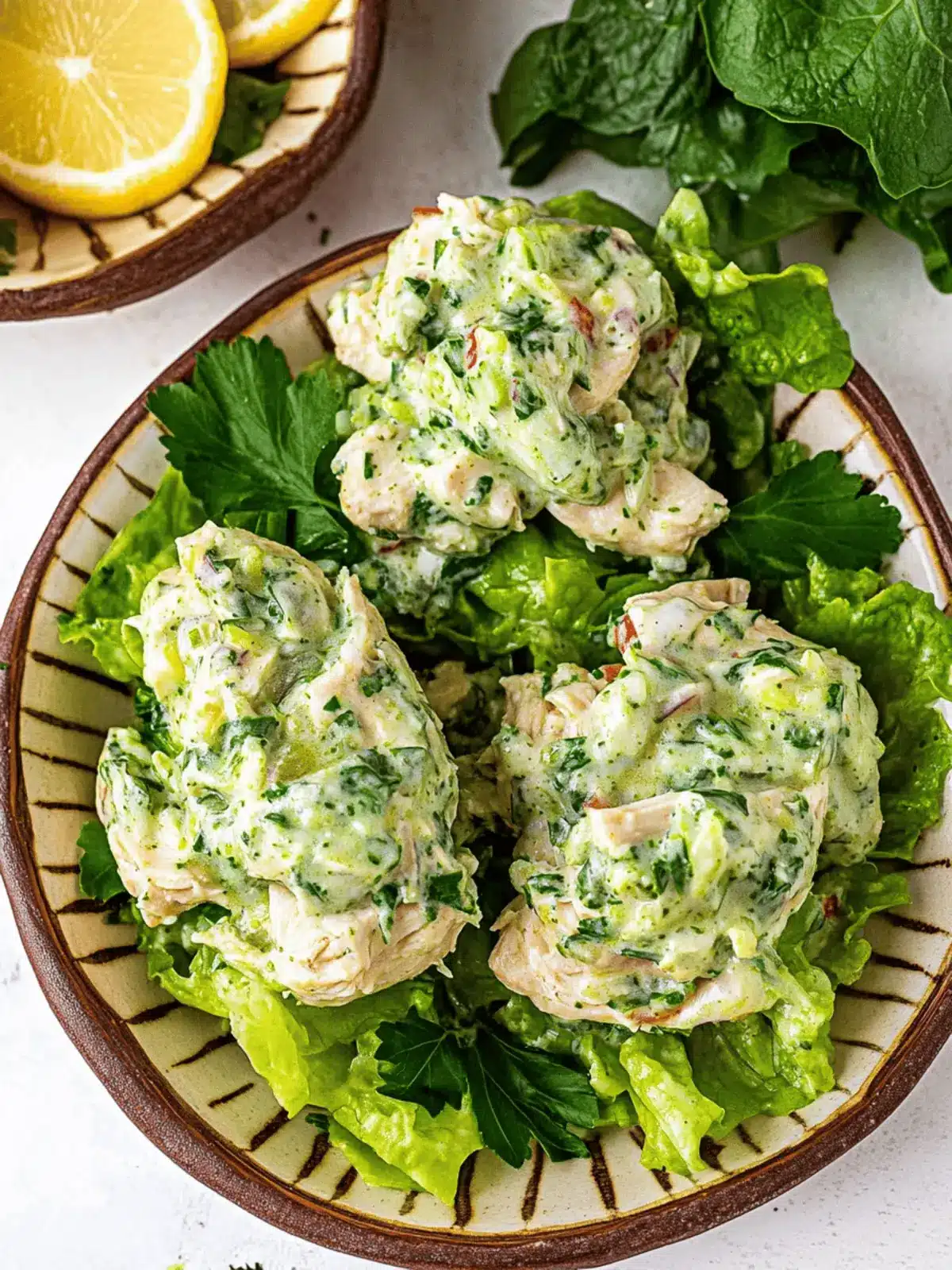 Green Goddess Chicken Salad