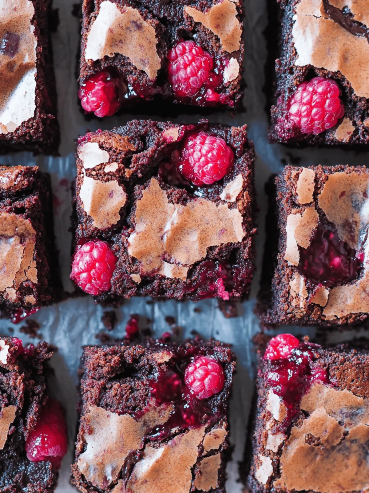 Raspberry Brownies
