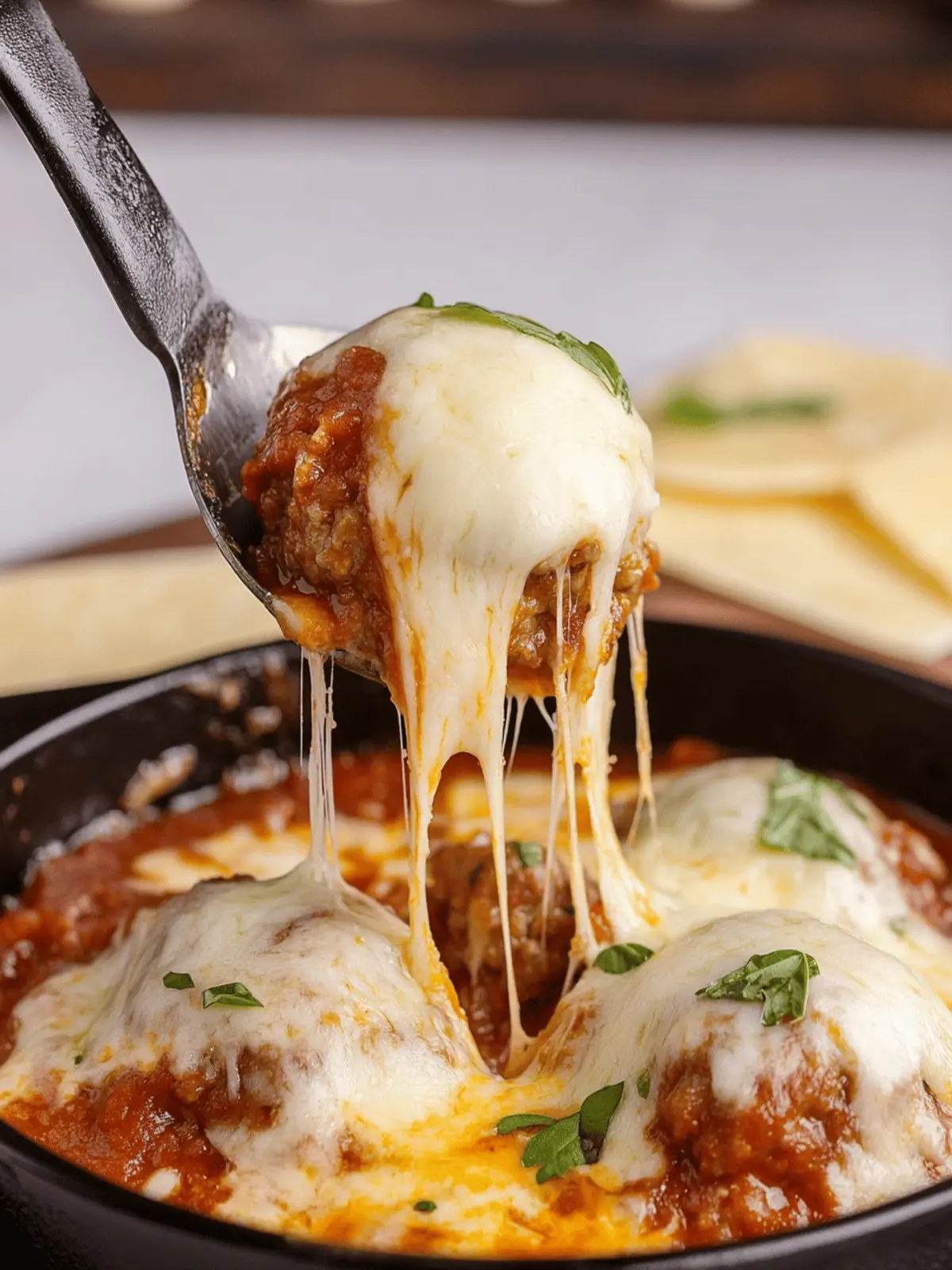 Irresistible Meatball Parmigiana for the Ultimate Comfort Meal 3 Meatball Parmigiana