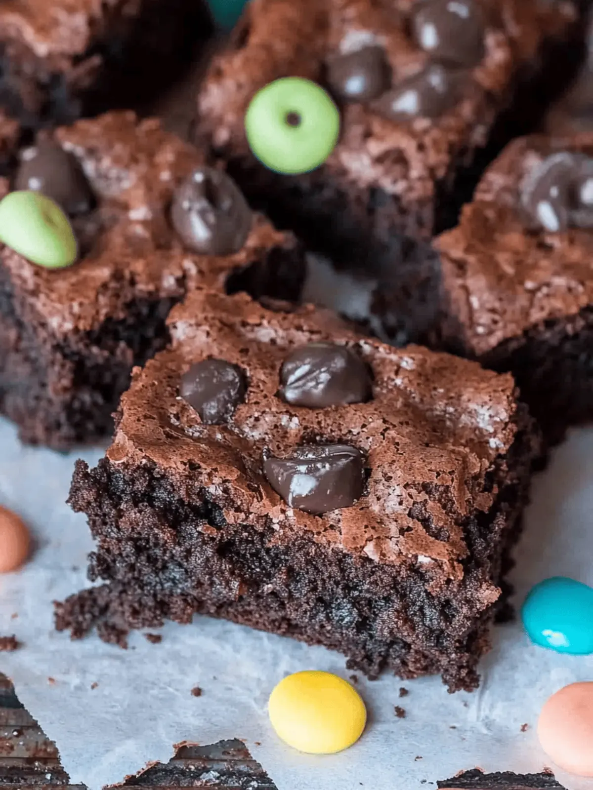 Decadent Dirt Brownies: A Spooky Twist on Fudge Treats 3 Dirt Brownies