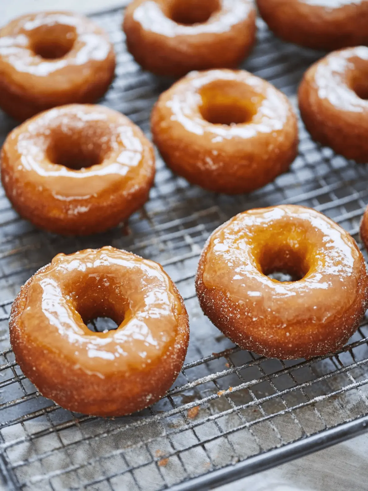 Magical Glazed Pumpkin Donuts You Can’t Resist! 2 Glazed Pumpkin Donuts