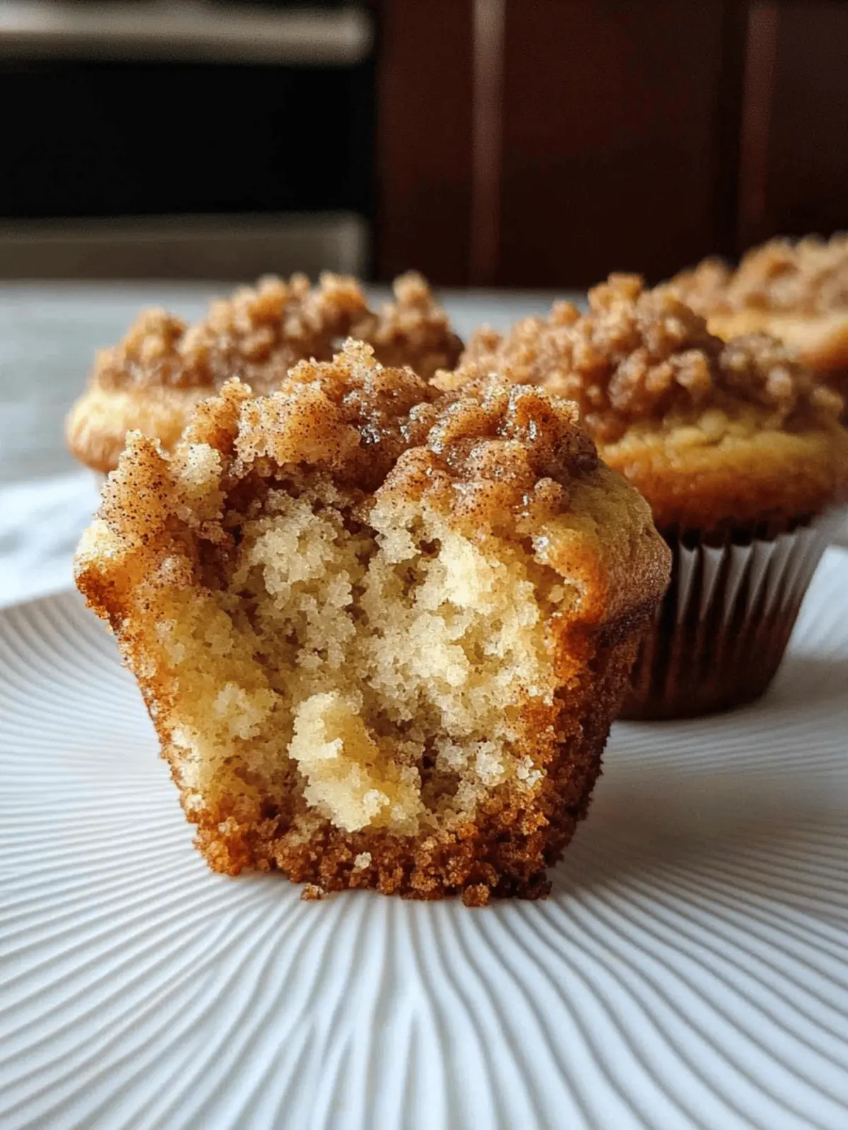 Apple Cinnamon Streusel Muffins