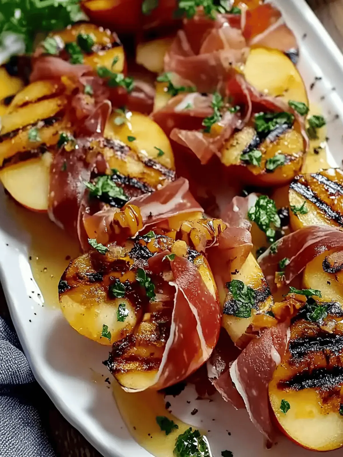 Grilled Apples with Prosciutto and Honey for a Sweet Savory Treat 4 Grilled Apples with Prosciutto and Honey (Sweet & Savory)