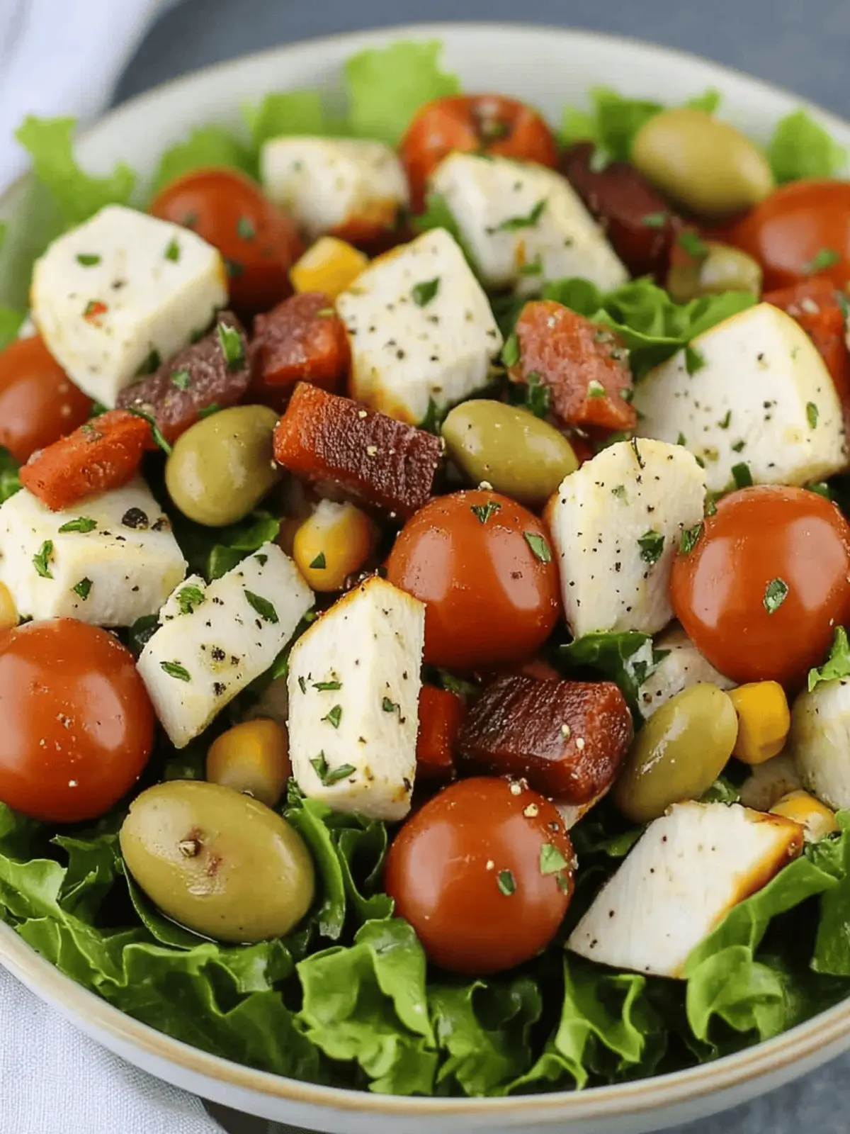 Black Friday Turkey Salad