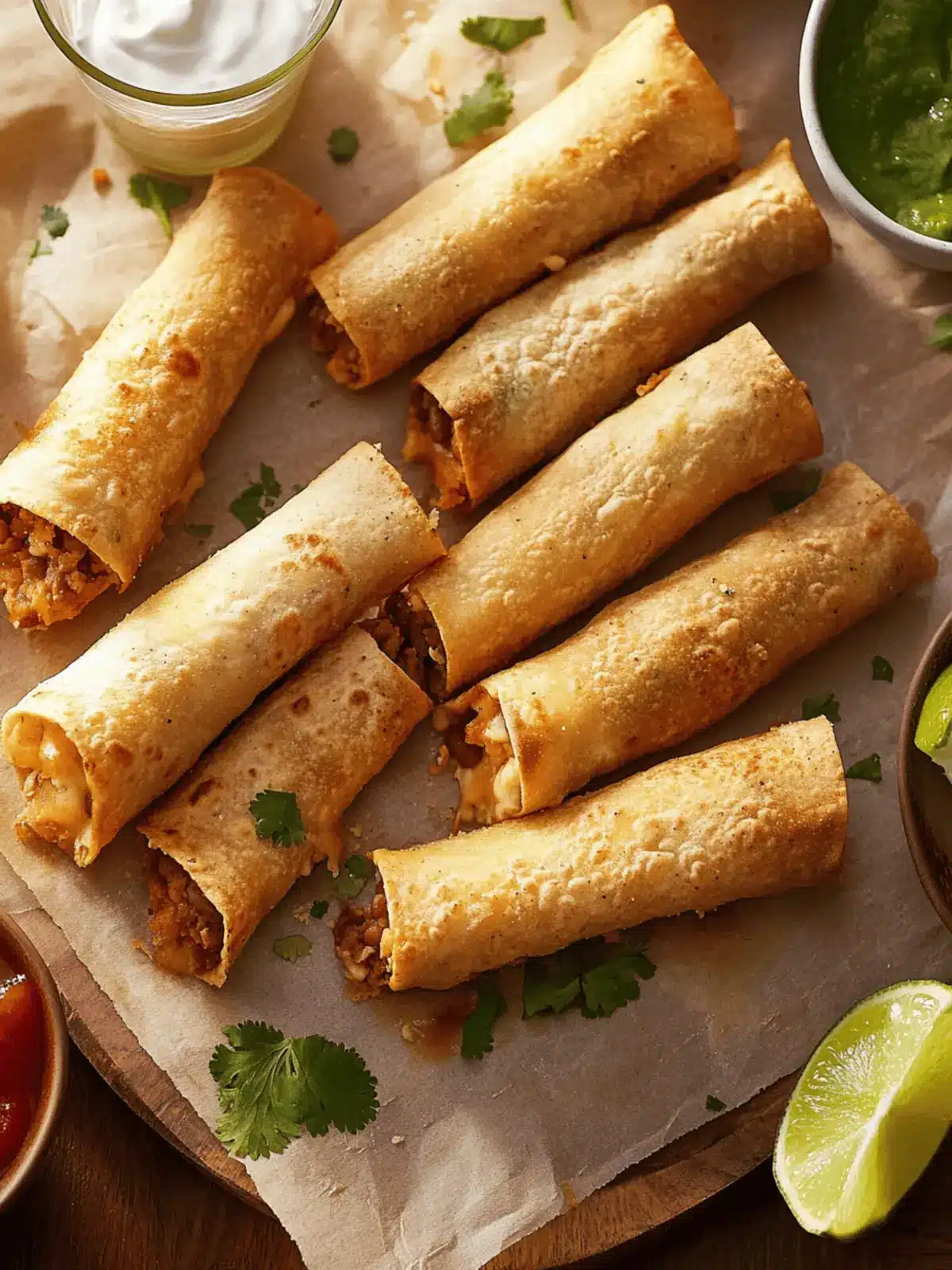 Bean & Cheese Taquitos